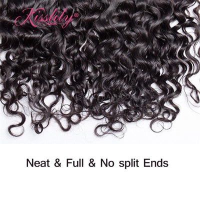 Kisslily Hair 13X4 HD Lace Frontal Water Wave [FR12]-Hair Accessories-Kisslilyhair