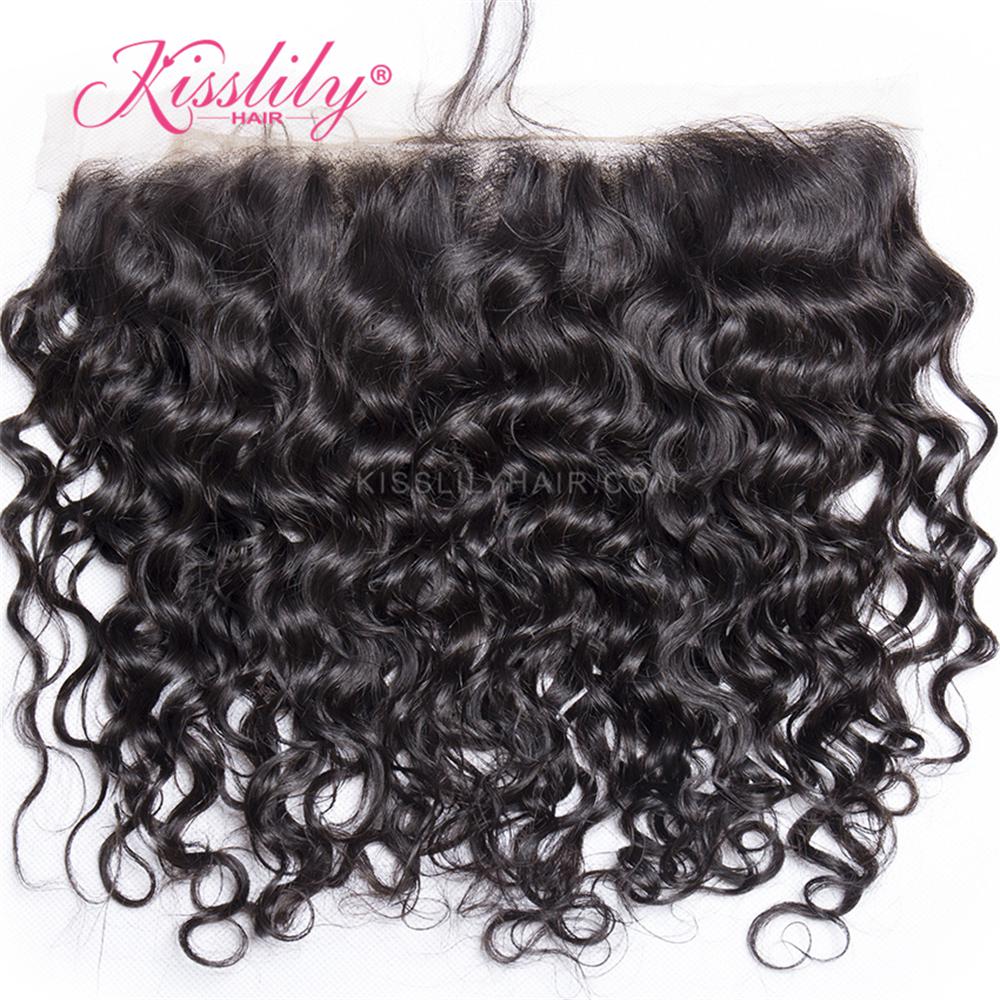 Kisslily Hair 13X4 HD Lace Frontal Water Wave [FR12]-Hair Accessories-Kisslilyhair