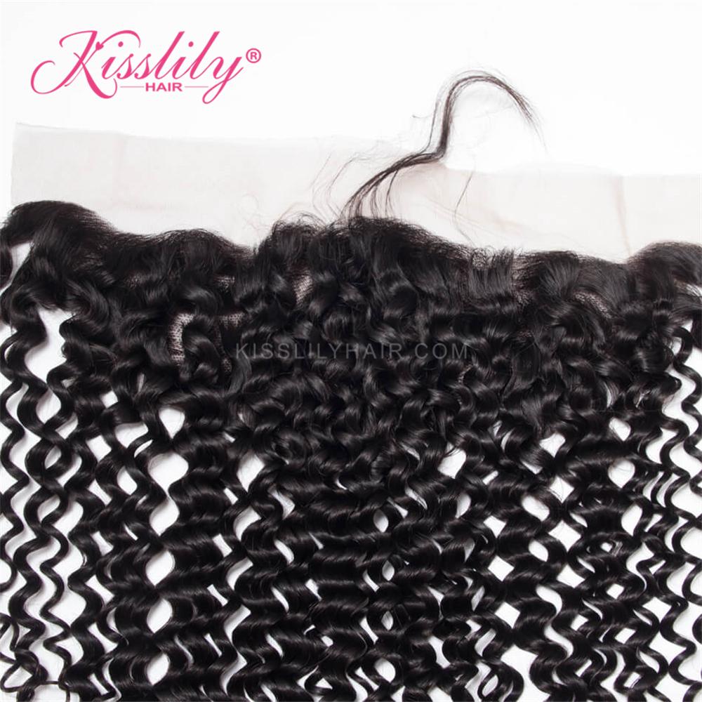 Kisslily Hair 13x4 Frontal Deep Curly With 4 Bundles [FW02]