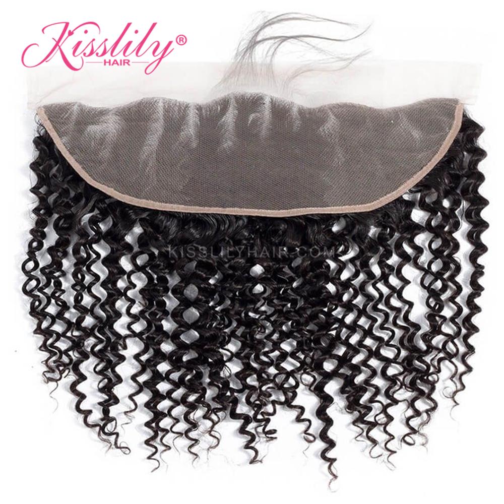 Kisslily Hair 13x4 HD Lace Frontal Deep Curly [FR09]