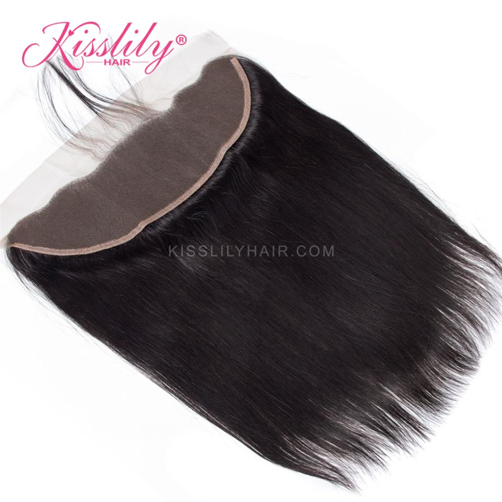 Kisslily Hair 13x4 Lace Frontal Silky Straight [FR03]