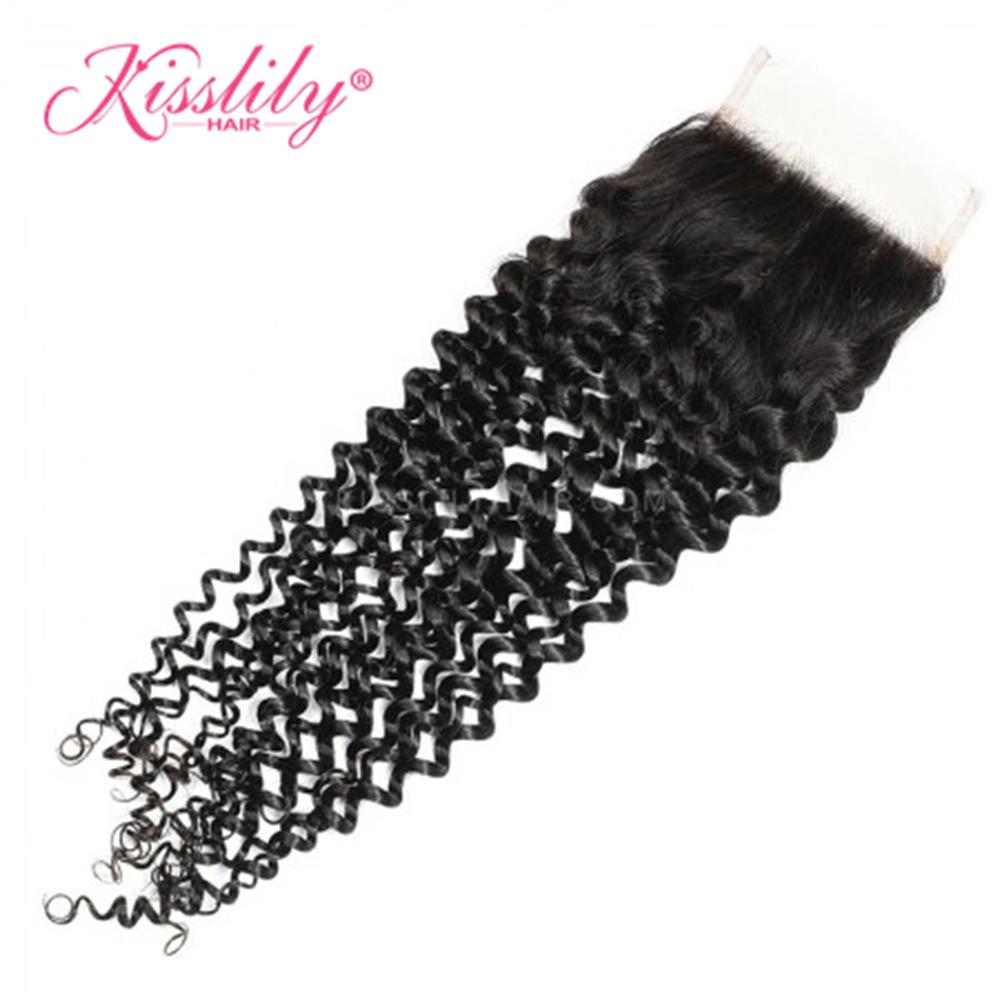 Kisslily Hair 4x4 Deep Curly Lace Closure [CL03]