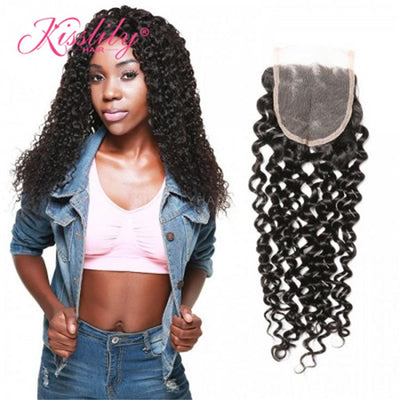 Kisslily Hair 4x4 Deep Curly Lace Closure [CL03]
