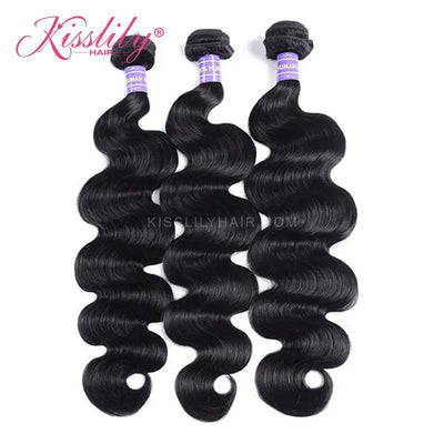 Kisslily Hair 5x5 HD Closure Body Wave With 3 Bundles [CW24]-Hair Accessories-Kisslilyhair