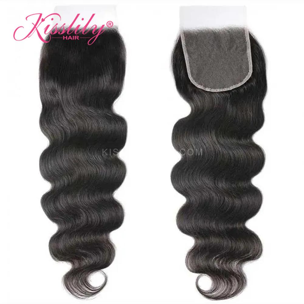 Kisslily Hair 5x5 HD Closure Body Wave With 4 Bundles [CW25]