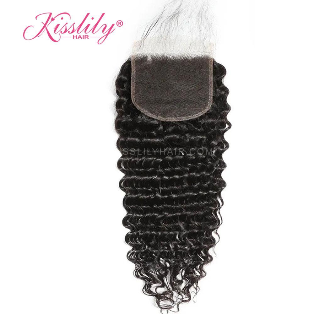 Kisslily Hair 5x5 Lace Closure Deep Wave [CL08]-Hair Accessories-Kisslilyhair