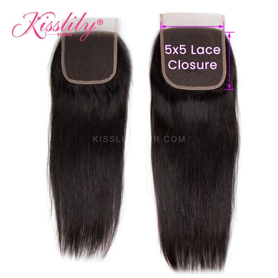 Kisslily Hair 5x5 Lace Closure Silky Straight [CL11]